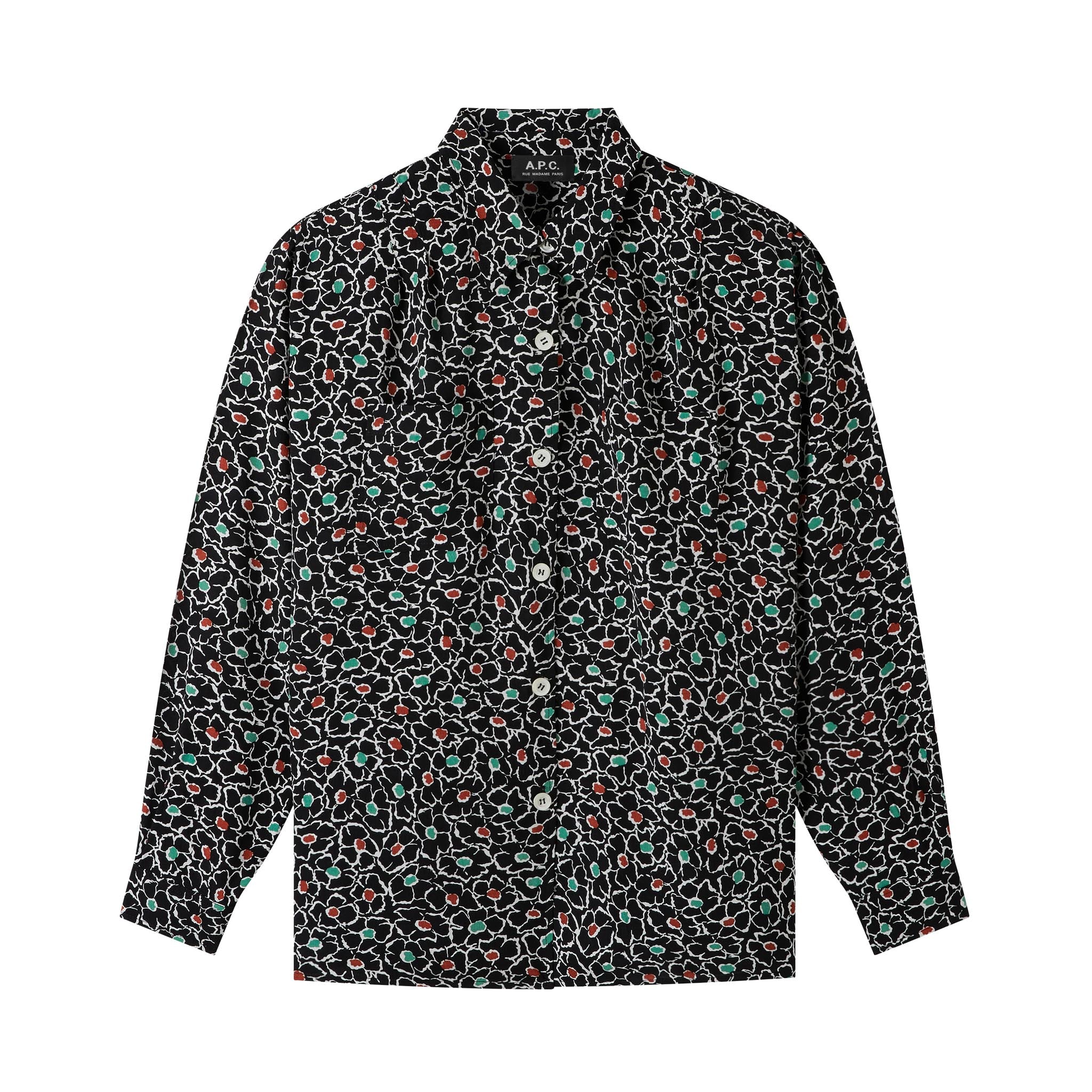 

Рубашка Джохана A.P.C., черный