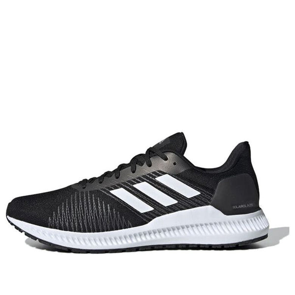 

Кроссовки solar blaze 'core black' Adidas, черный