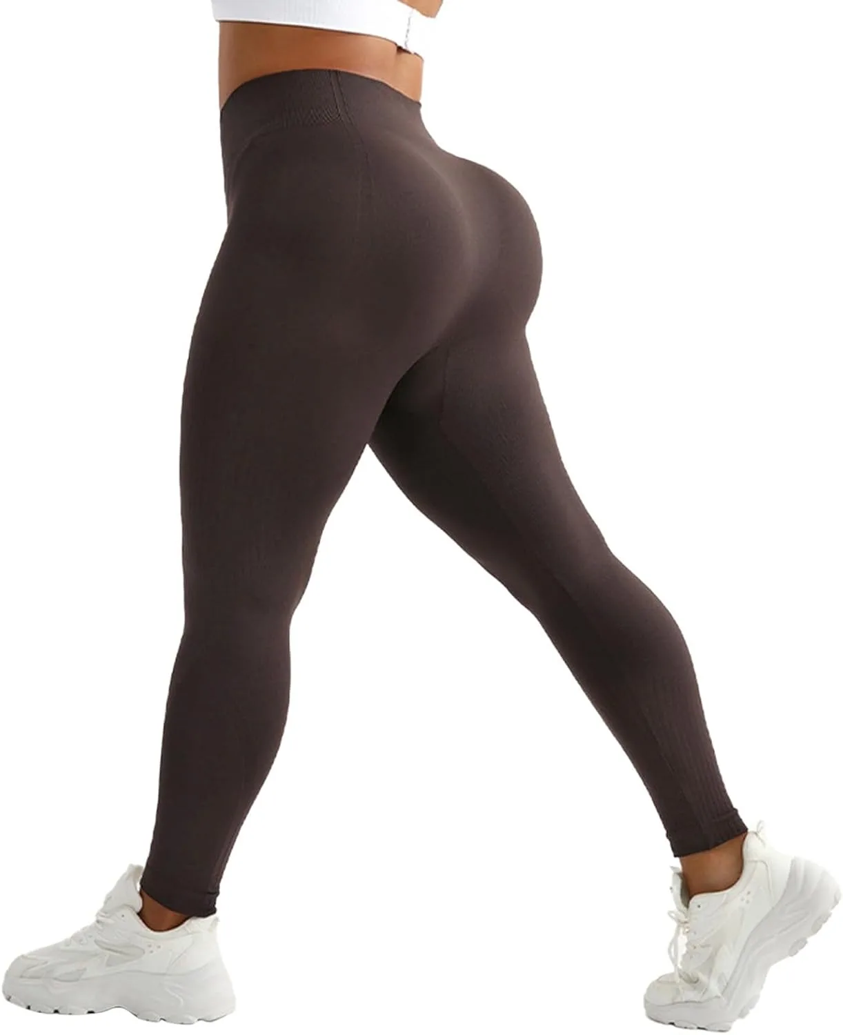 

Леггинсы для женщин с эффектом контроля живота, высокие, растягивающиеся