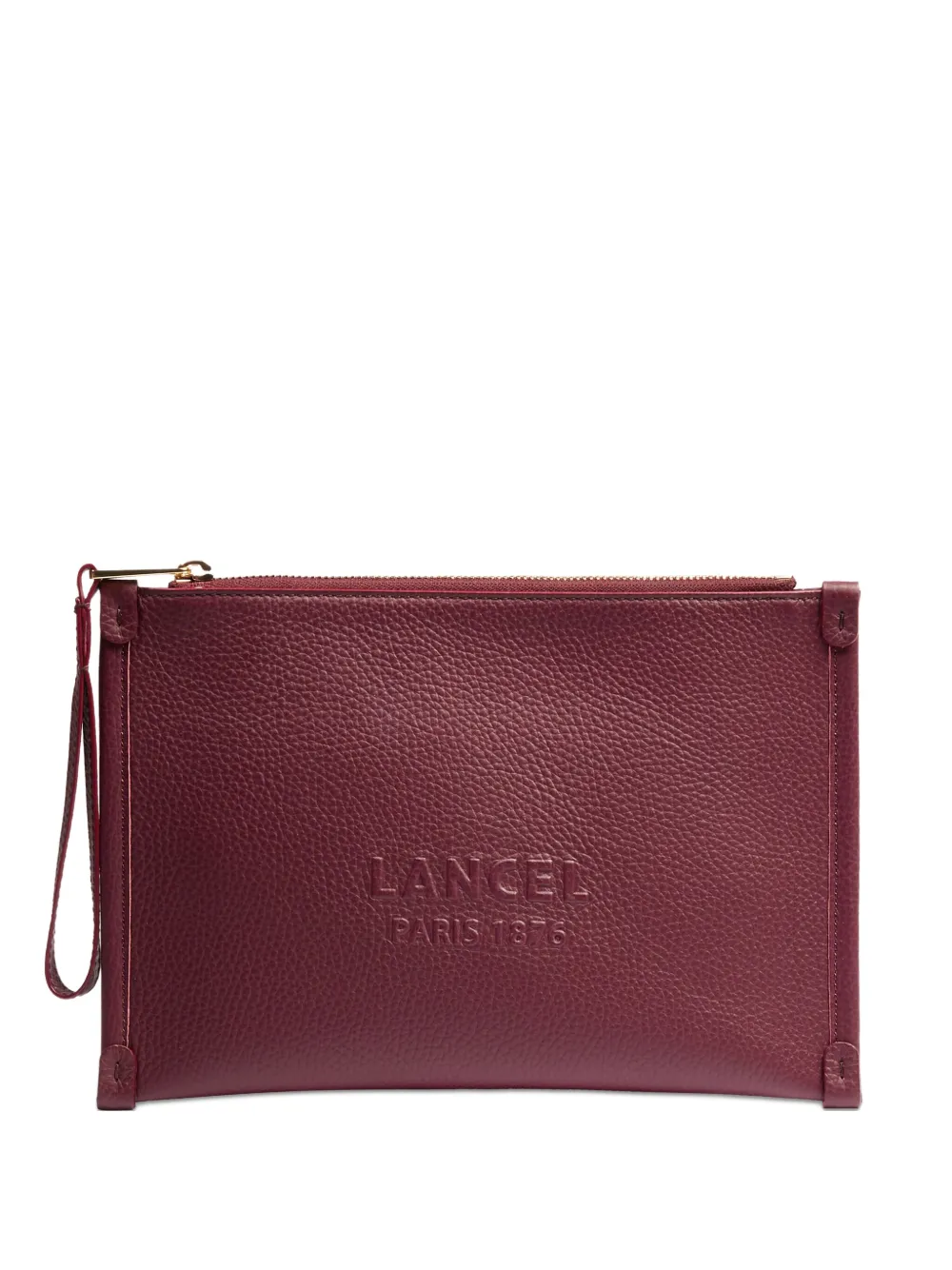 

Клатч Jour с тиснением логотипа Lancel, красный