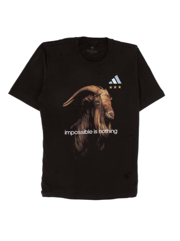 

Футболка adidas Messi GOAT Graphic Tee, черный