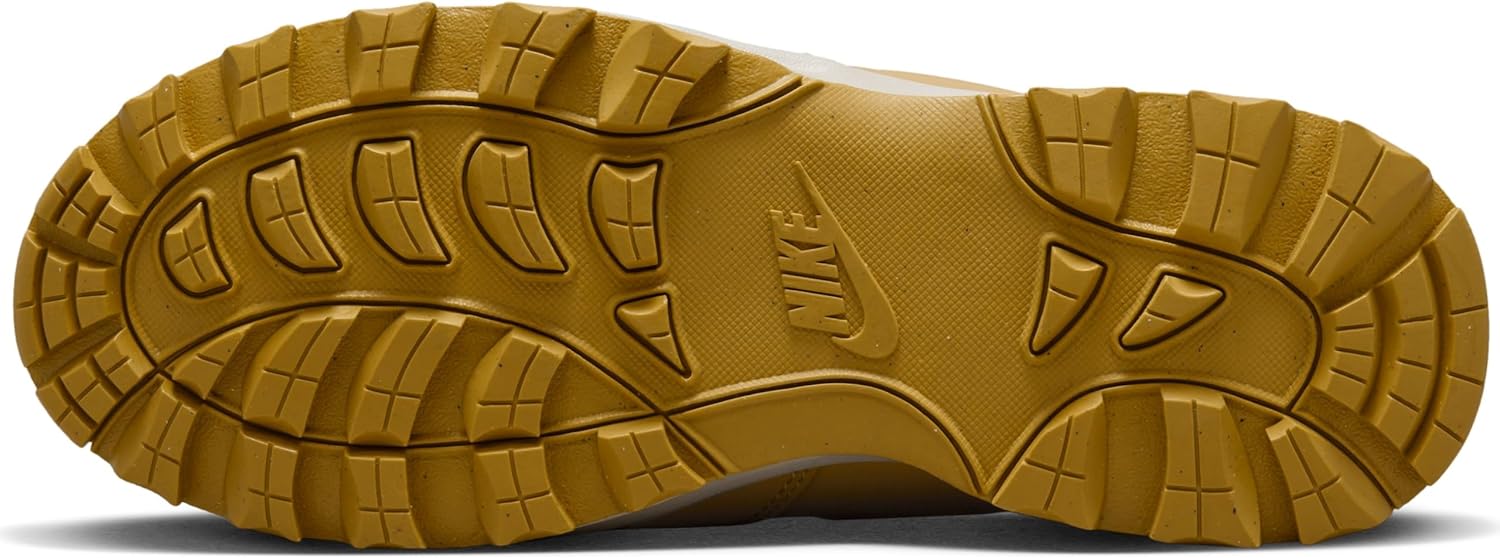 Мужские кожаные ботинки Nike Manoa, коричневый — фото 2