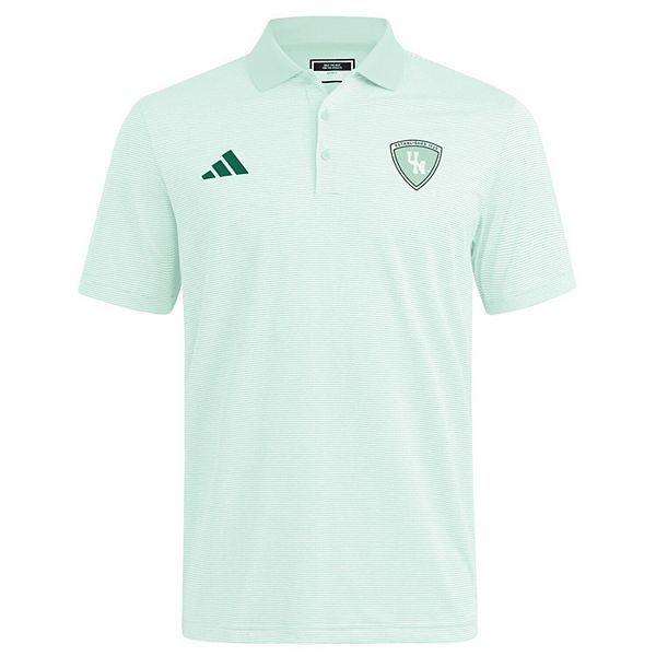 Мужская зеленая футболка-поло Miami Hurricanes Ultimate 365 Adidas — фото 3