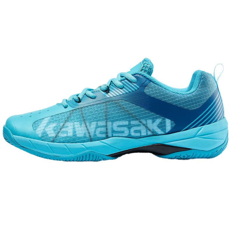 

Кроссовки Kawasaki Badminton Shoes Unisex Low-top Cloud Grey Blue, синий