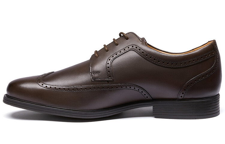 

Туфли мужские низкие темно-коричневые Clarks