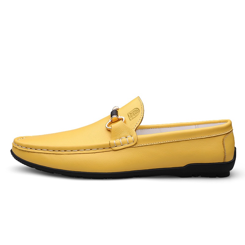 

LAORENTOU Мужские повседневные кроссовки Low Top желтые, цвет Yellow