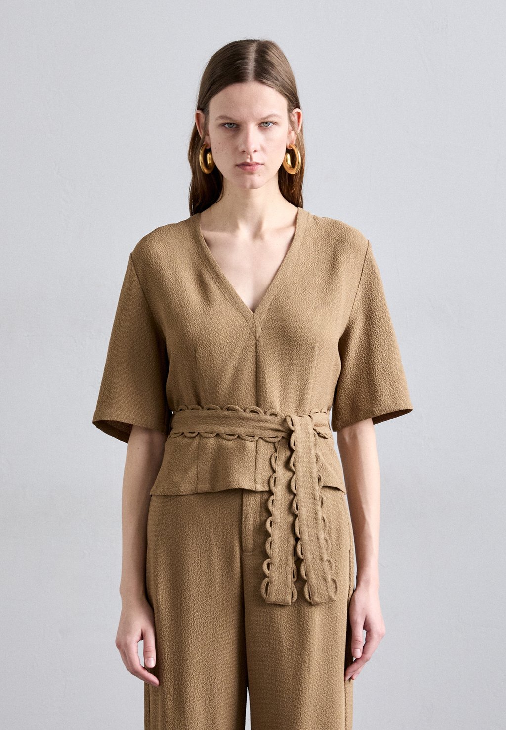 

Блуза ULLAS By Malene Birger, горчично-желтый