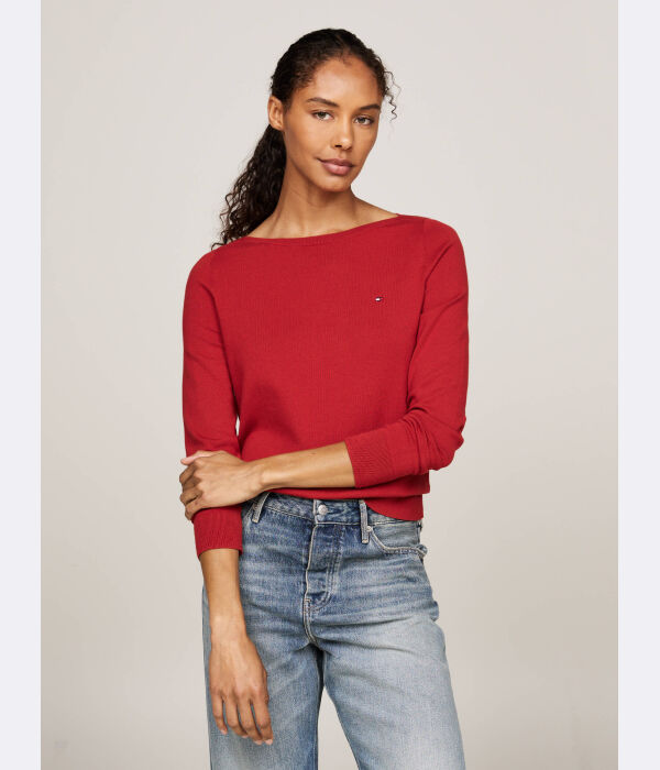 

Свитер Regular Fit Tommy Hilfiger, красный