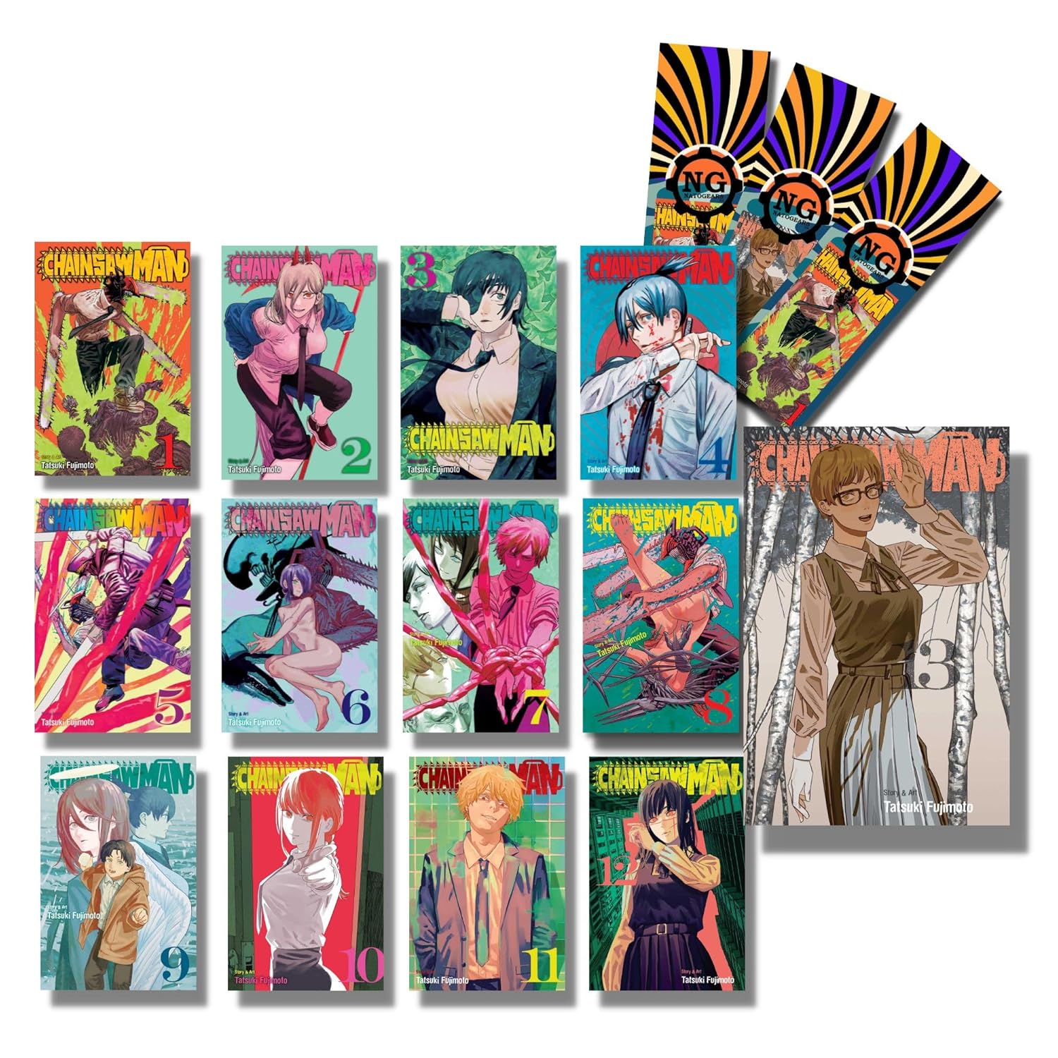 

Chainsaw Man Anime Manga Set Vol 1-13 (Generica)