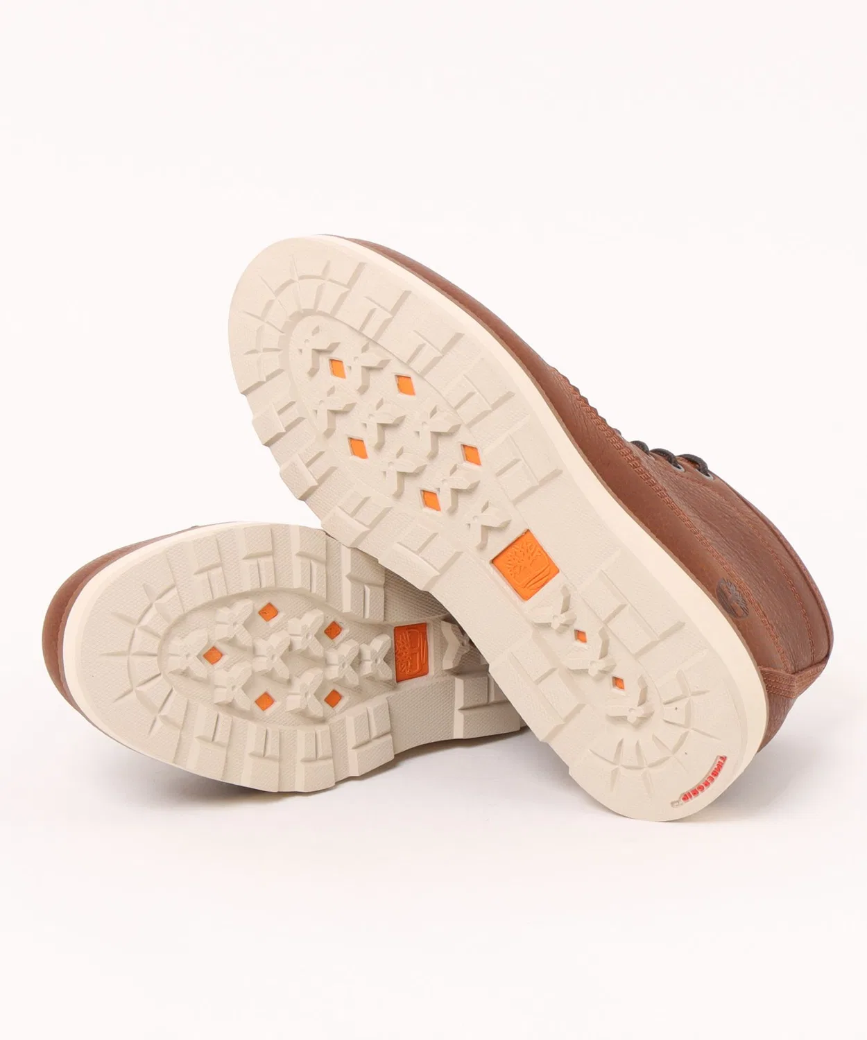 Ботинки Timberland Britton Mills Mid Lace Chukka из натуральной кожи, коричневые — фото 3