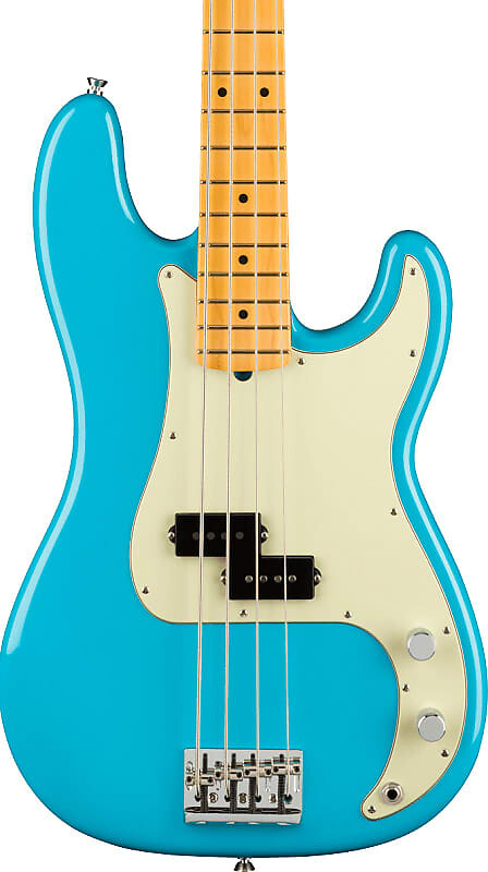 

Басс гитара Fender American Professional II Precision Bass. Maple Fingerboard, Miami Blue