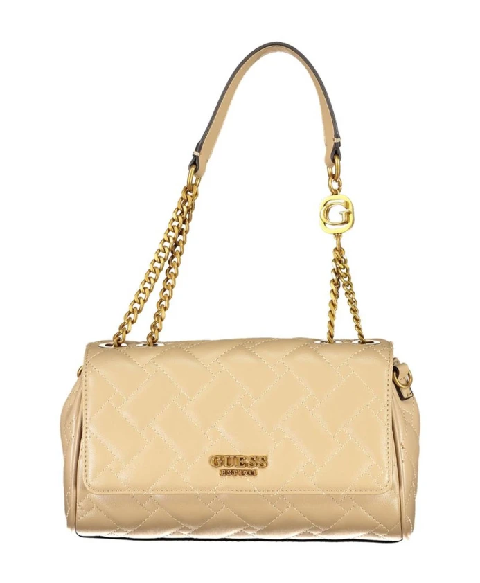 

Сумка через плечо Gracelynn с цепочкой Guess, бежевый