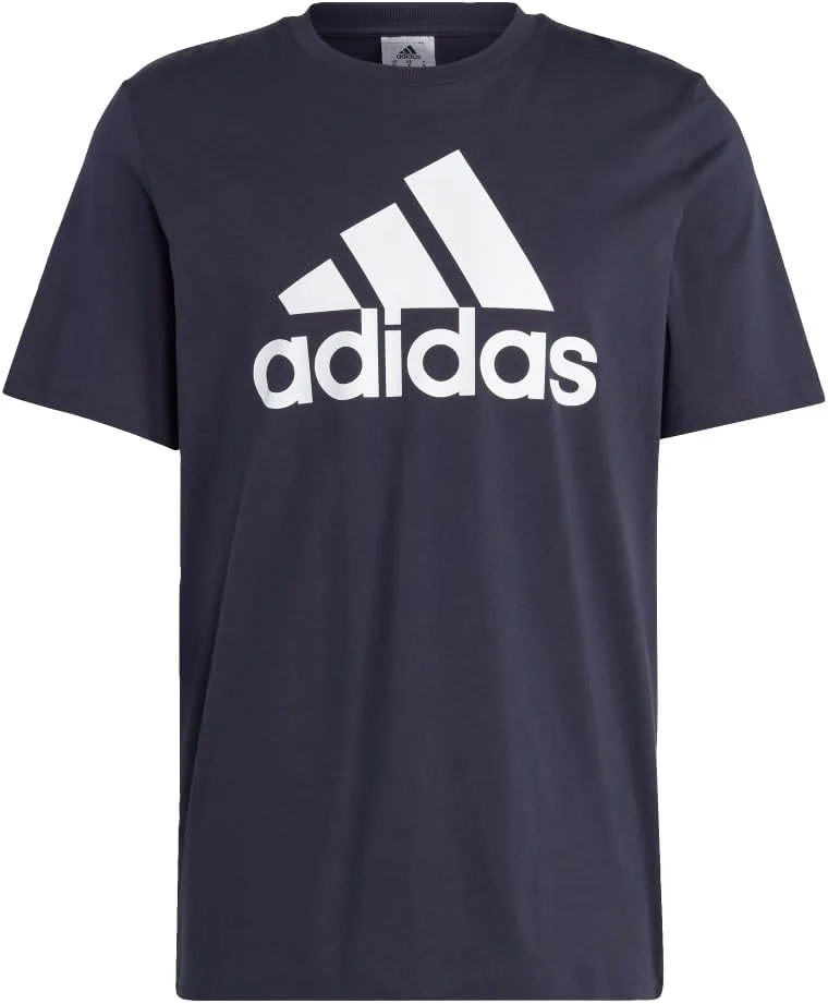 Футболка Adidas Men's Essentials Single Jersey 3-Stripes, белый