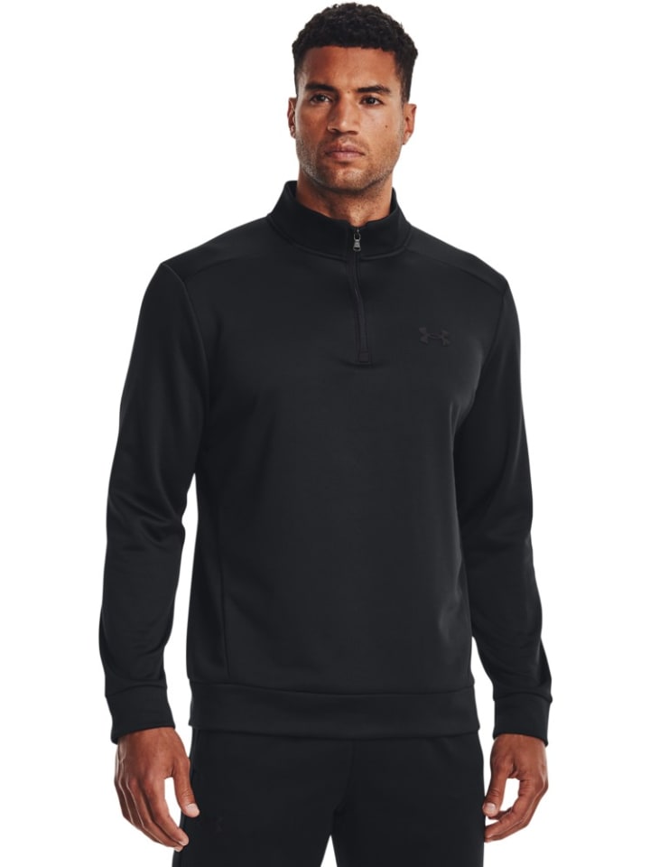 

Флисовая куртка Armour Fleece Hoodie mit ¼ Zip Under Armour, черный
