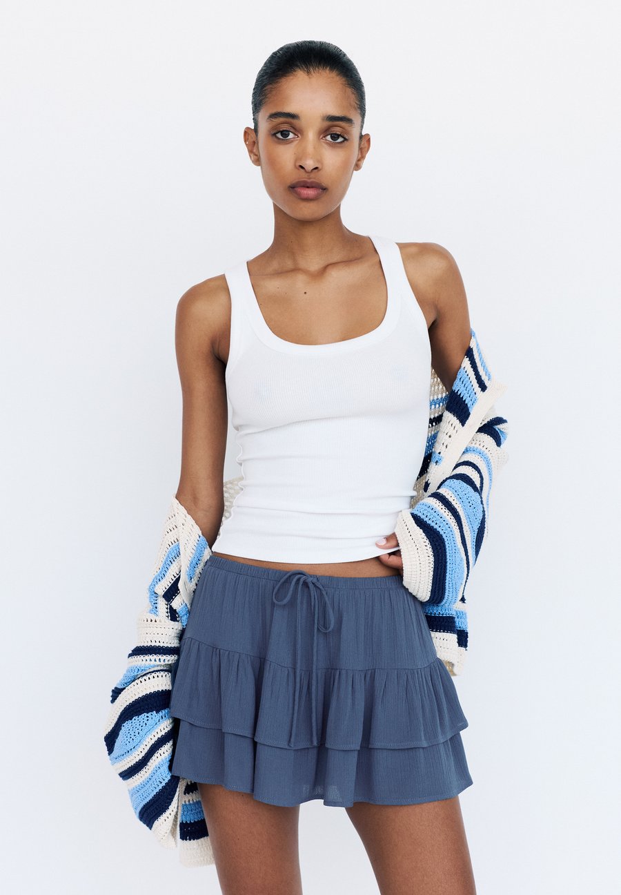 

Юбка PULL&BEAR Mini skirt, Blue