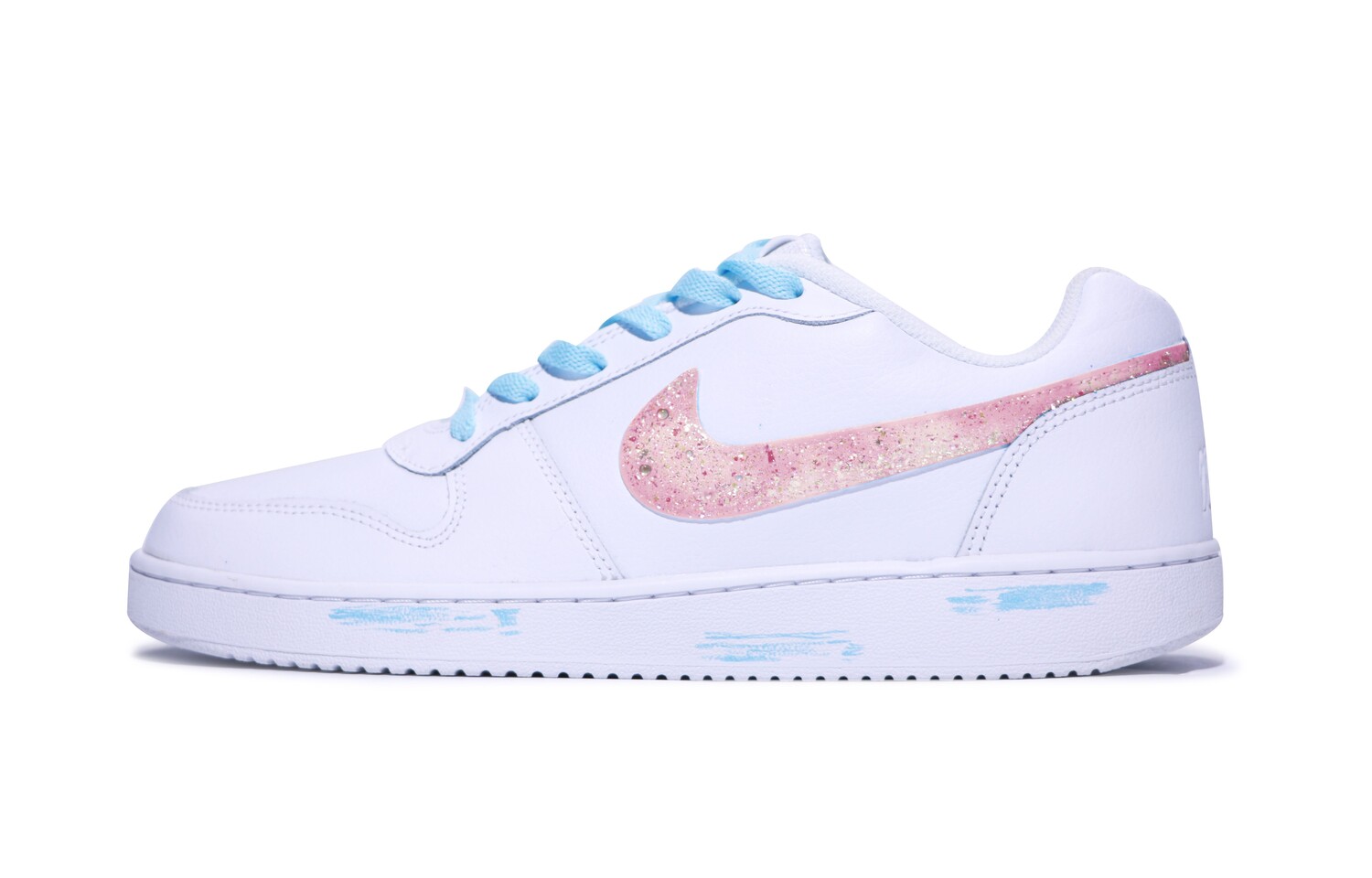 

Кроссовки Nike EBERNON Skateboarding Shoes Men Low-top White/pink, белый