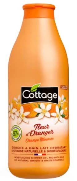 

COTTAGE Douche & Bain Lait Гидратирующий гель для душа Fleur Oranger 750 мл
