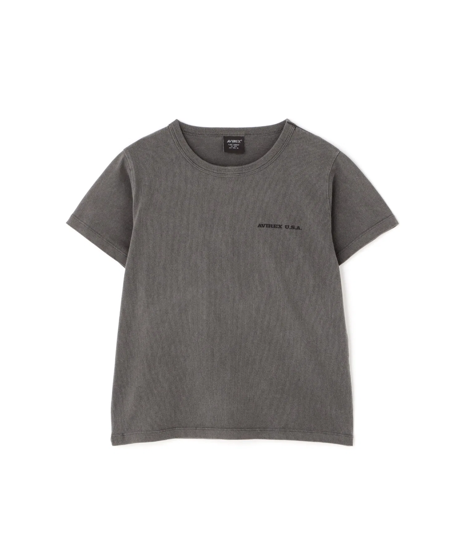 Детская футболка AVIREX FADE WASH PRINT T-SHIRT с коротким рукавом — фото 2