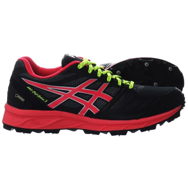 Гель Fujisetsu 2 г TX женский черный/розовый кроссовки для бега Asics, черный — фото 4