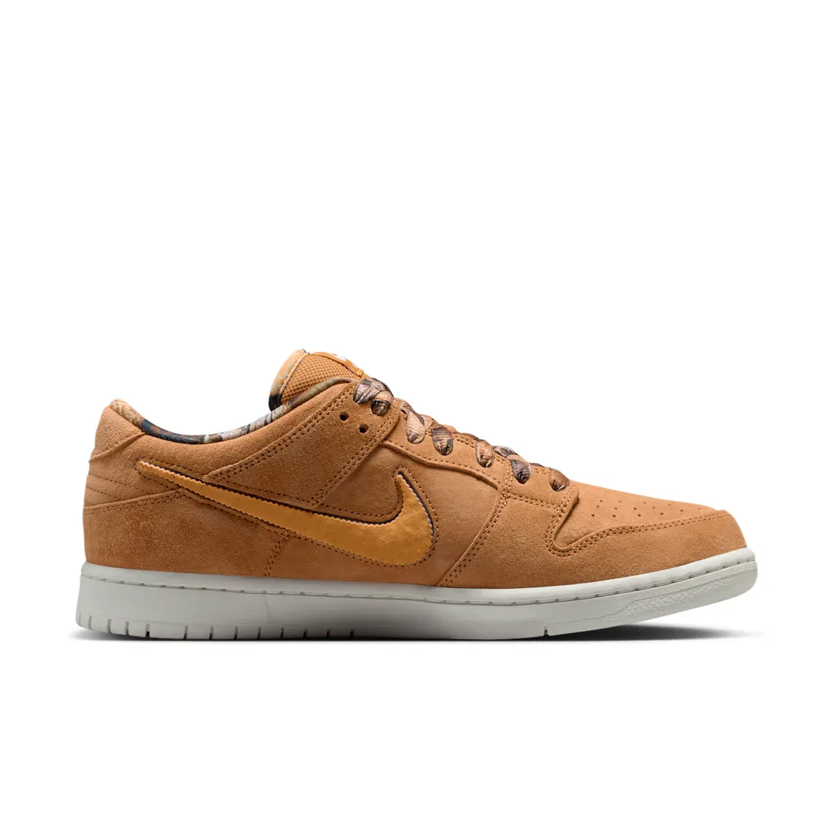 Мужские скейтбордистские кроссовки SB Dunk Low Pro Nike, коричневый — фото 3