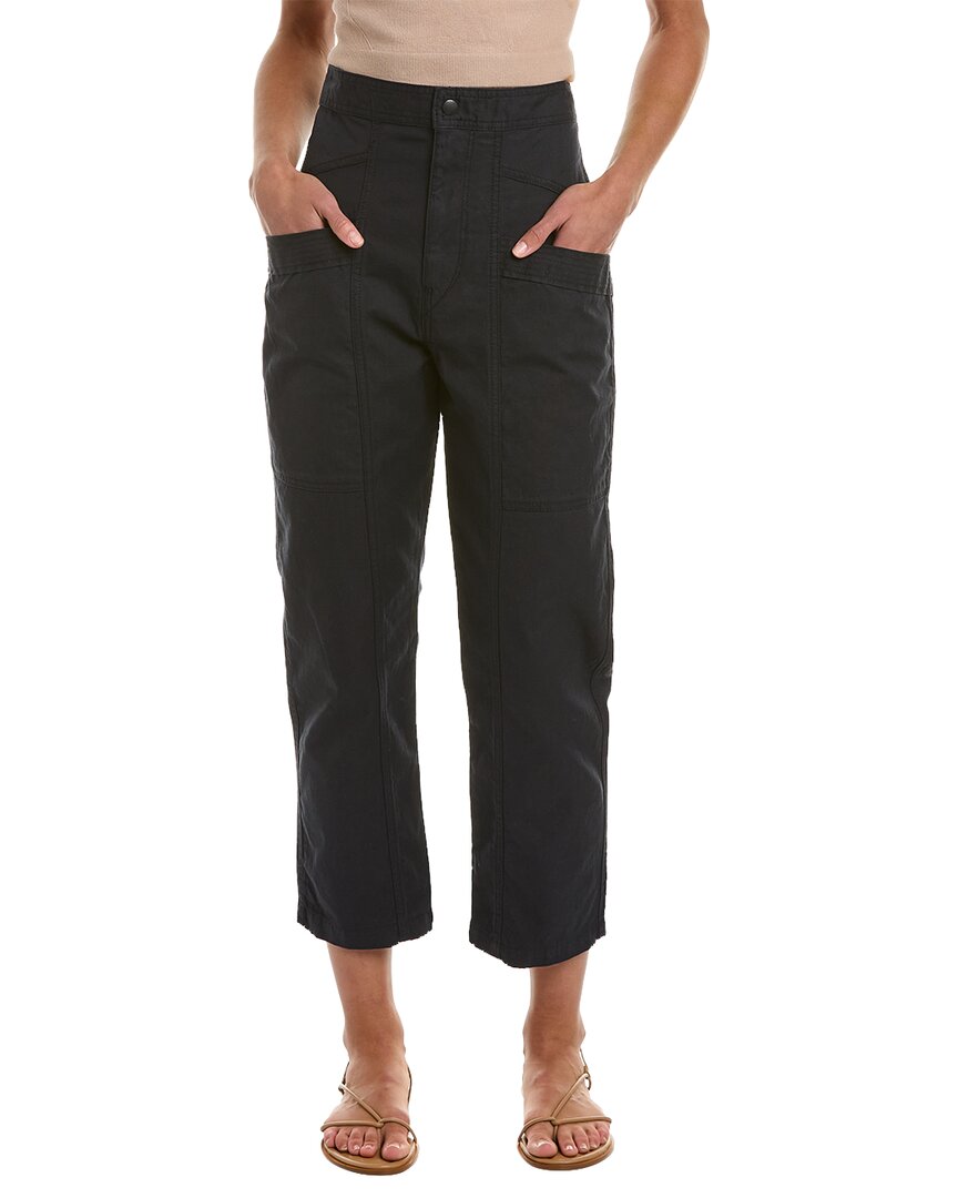 

Брюки из смесового льна Isabel Marant Étoile Pandore, черный