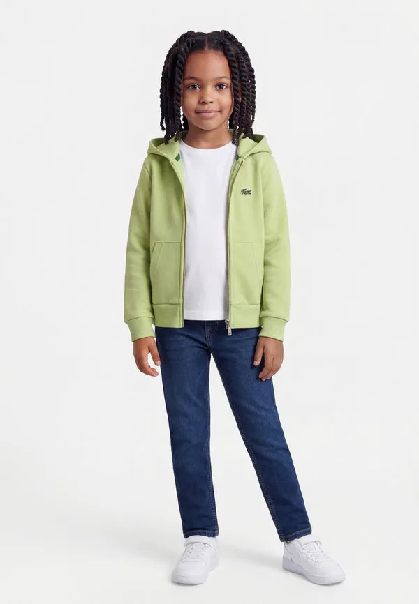 Толстовка core на молнии, унисекс, с капюшоном. Lacoste, Bouleau