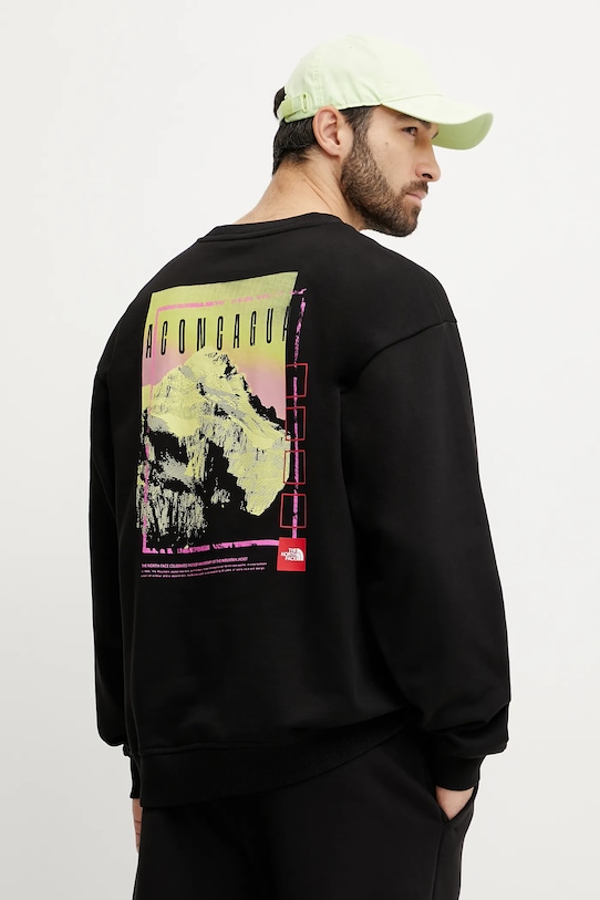 

Хлопковая толстовка Axys The North Face, черный