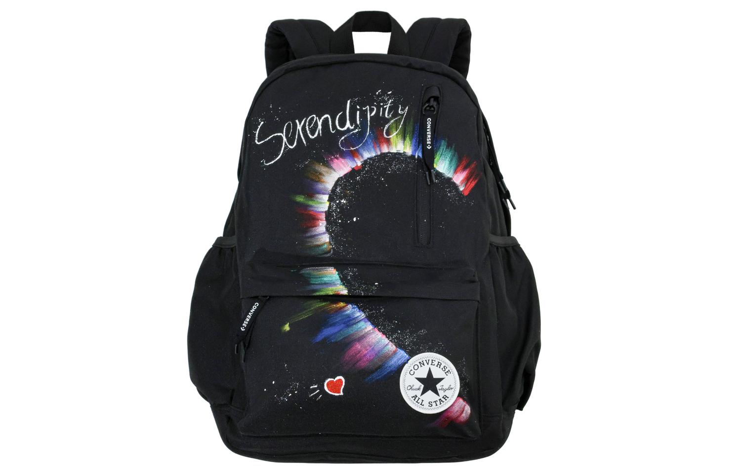 

Converse Полиэстеровый рюкзак средний унисекс белый красный черный, Full of Love