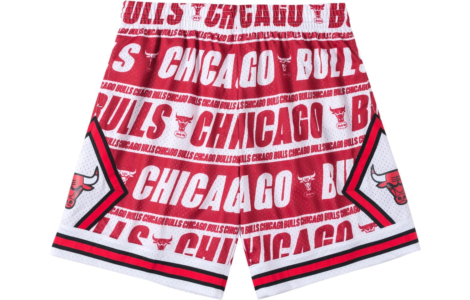 

Шорты баскетбольные Mitchell & Ness Unisex Mitchell Ness, красные