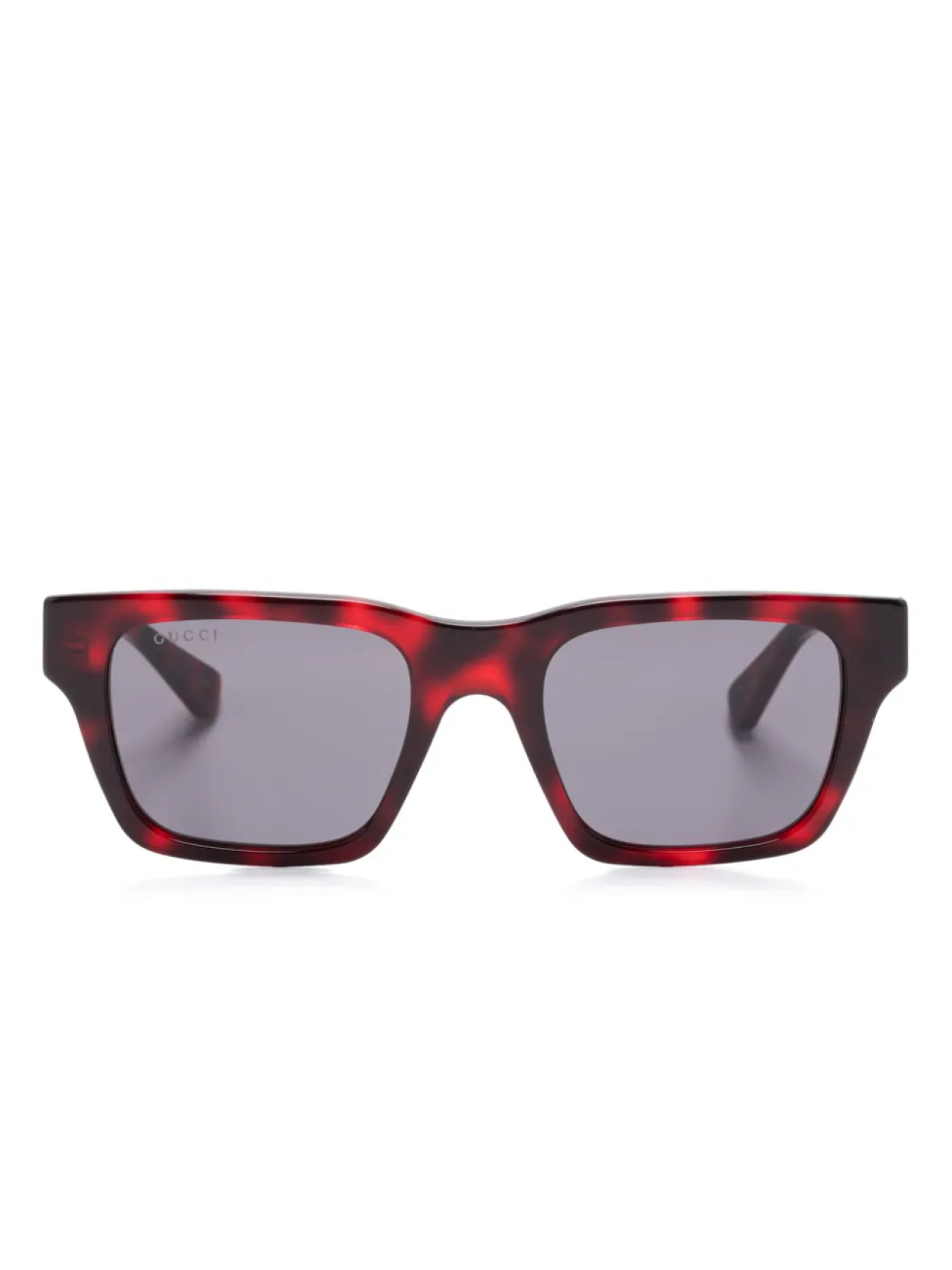 

Солнцезащитные очки в квадратной оправе Gucci Eyewear, красный