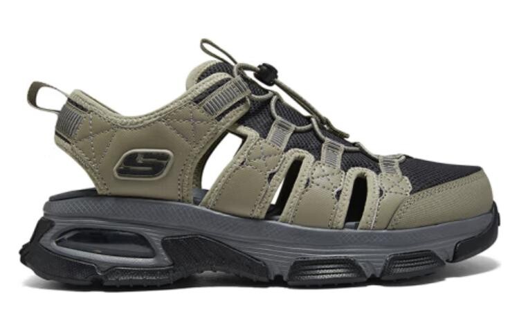 Сандалии Пляжные сандалии Мужские Коричневато-коричневые Skechers — фото 2