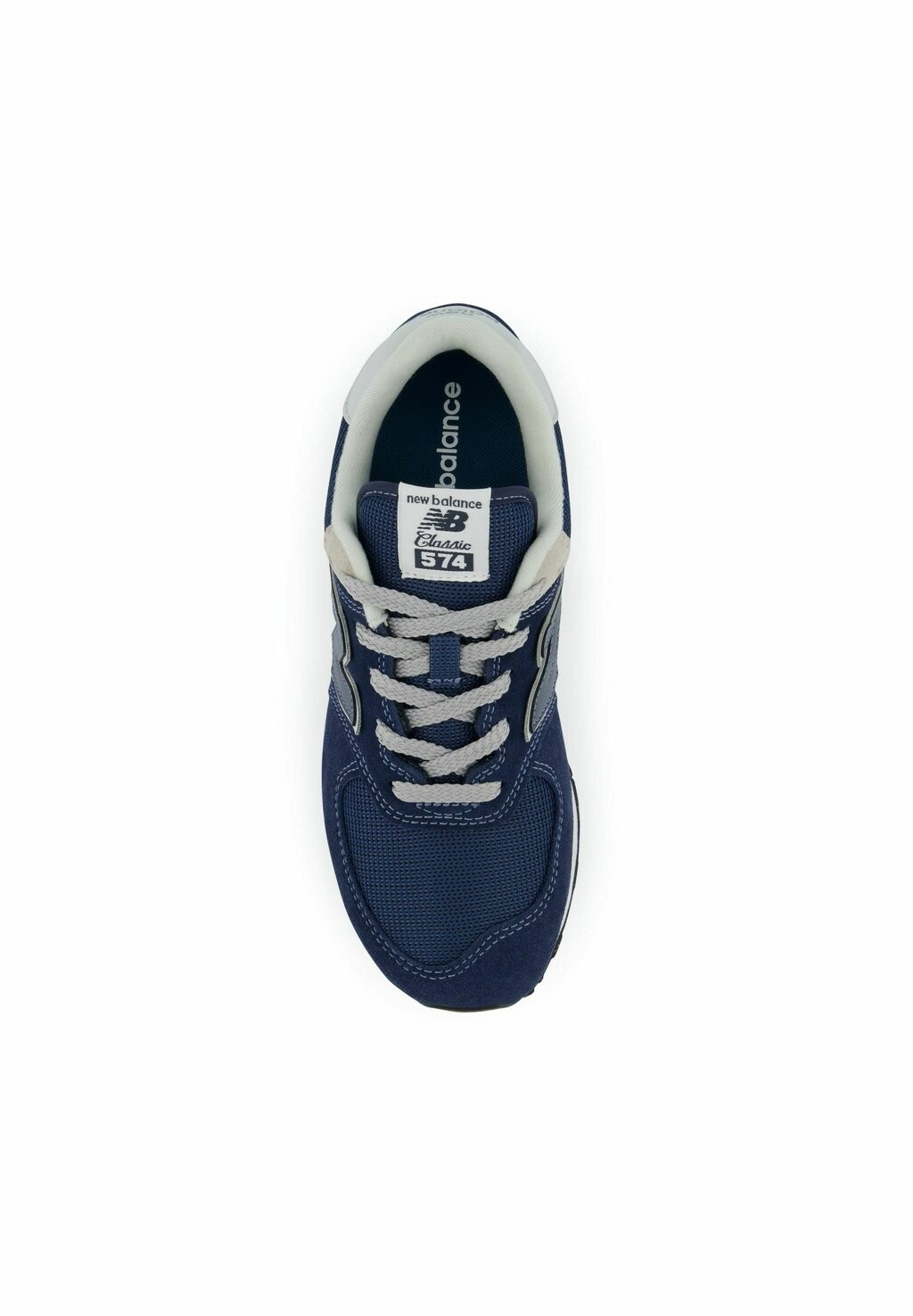 Кроссовки низкие 574 UNISEX New Balance, цвет navy white — фото 3