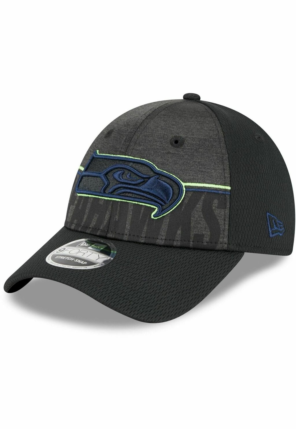 

Бейсболка 9FORTY STRETCH TRAINING 2023 SEATTLE SEAHAWKS New Era, цвет black