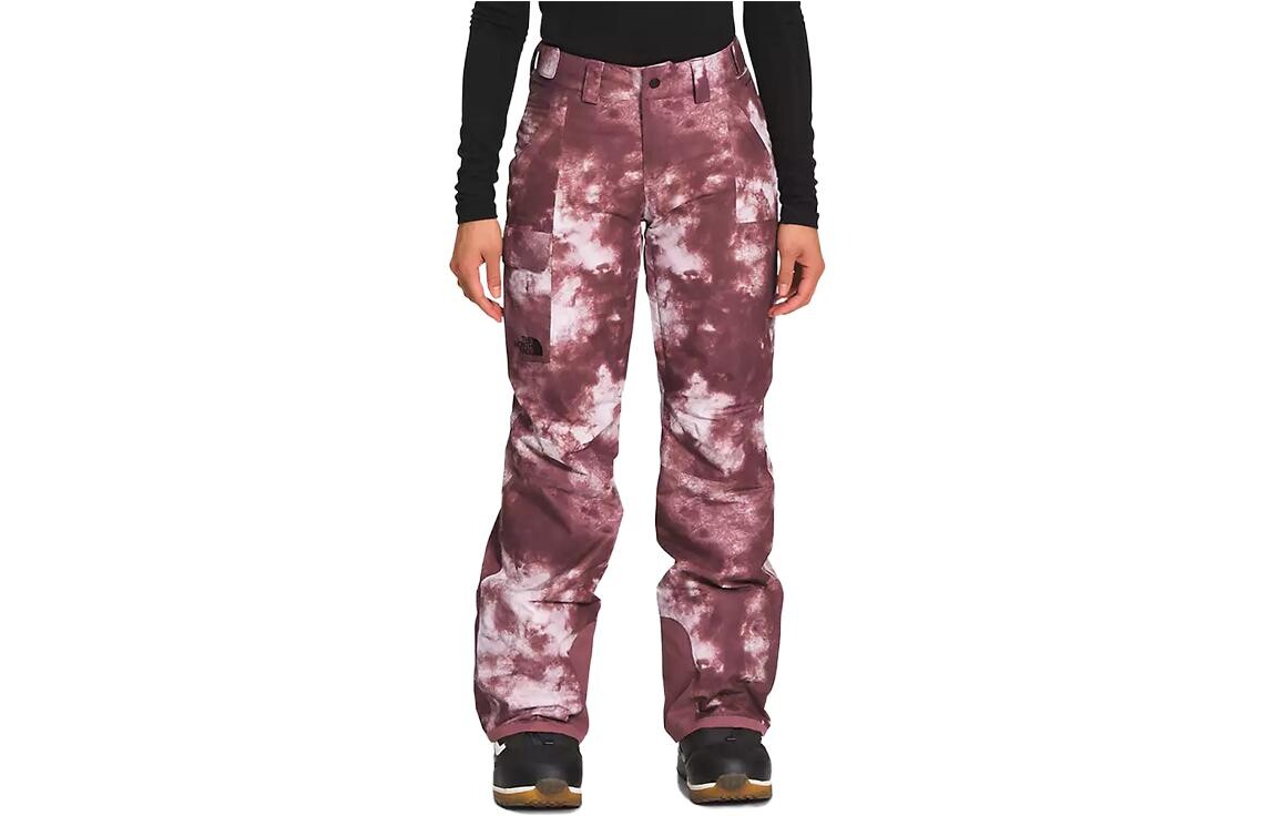 

Трикотажные спортивные штаны женские белые/фиолетовые The North Face