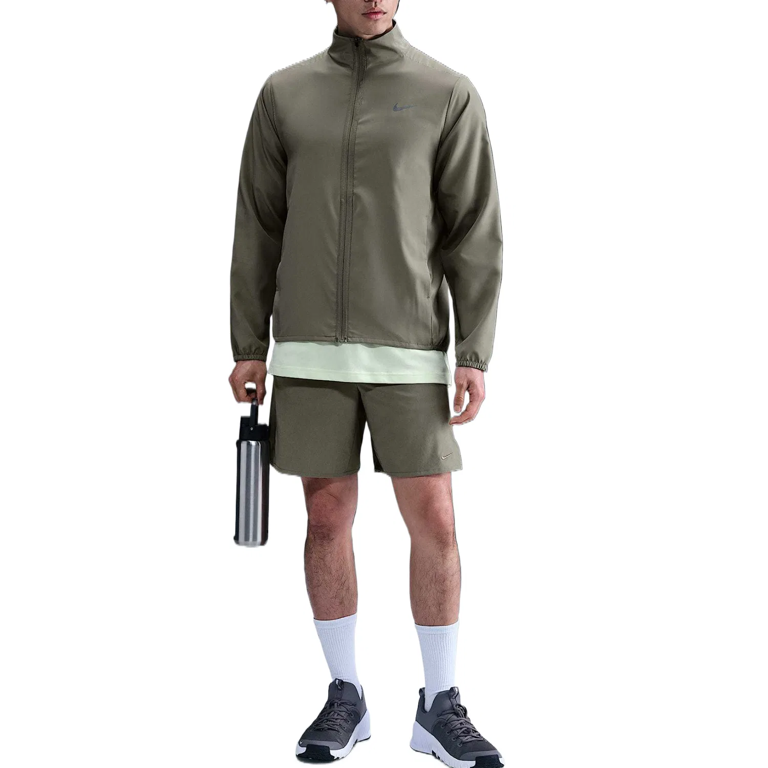 Куртка Swoosh мужская Light Army Green Nike — фото 2