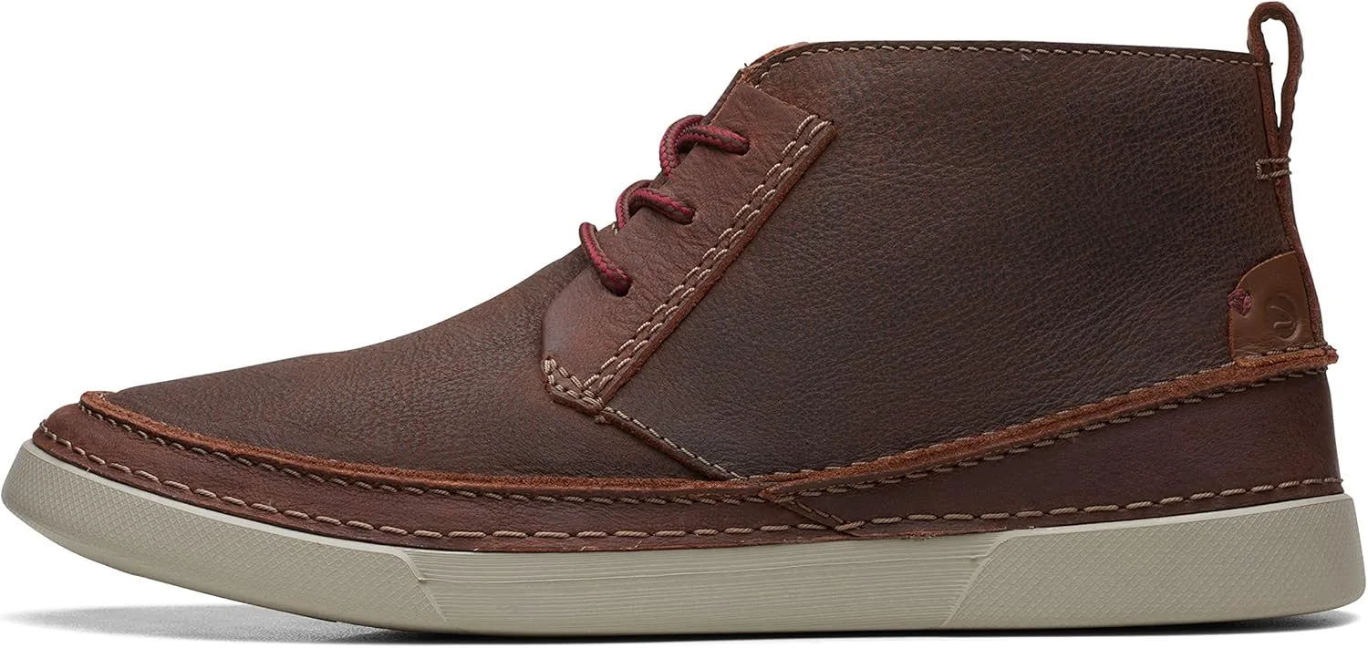 Мужские ботинки Clarks Gereld Mid Chukka, коричневый