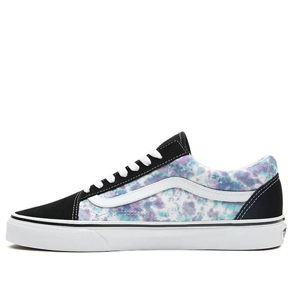 

Кроссовки old skool 'english lavender - tie dye' Vans, черный