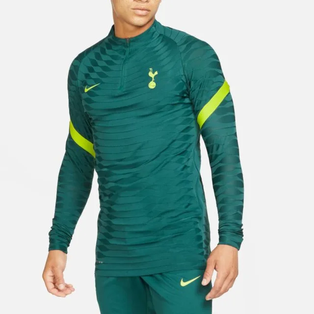 Nike Футболка мужская темно-голубая с воротником стойкой умеренно прямого кроя — фото 4