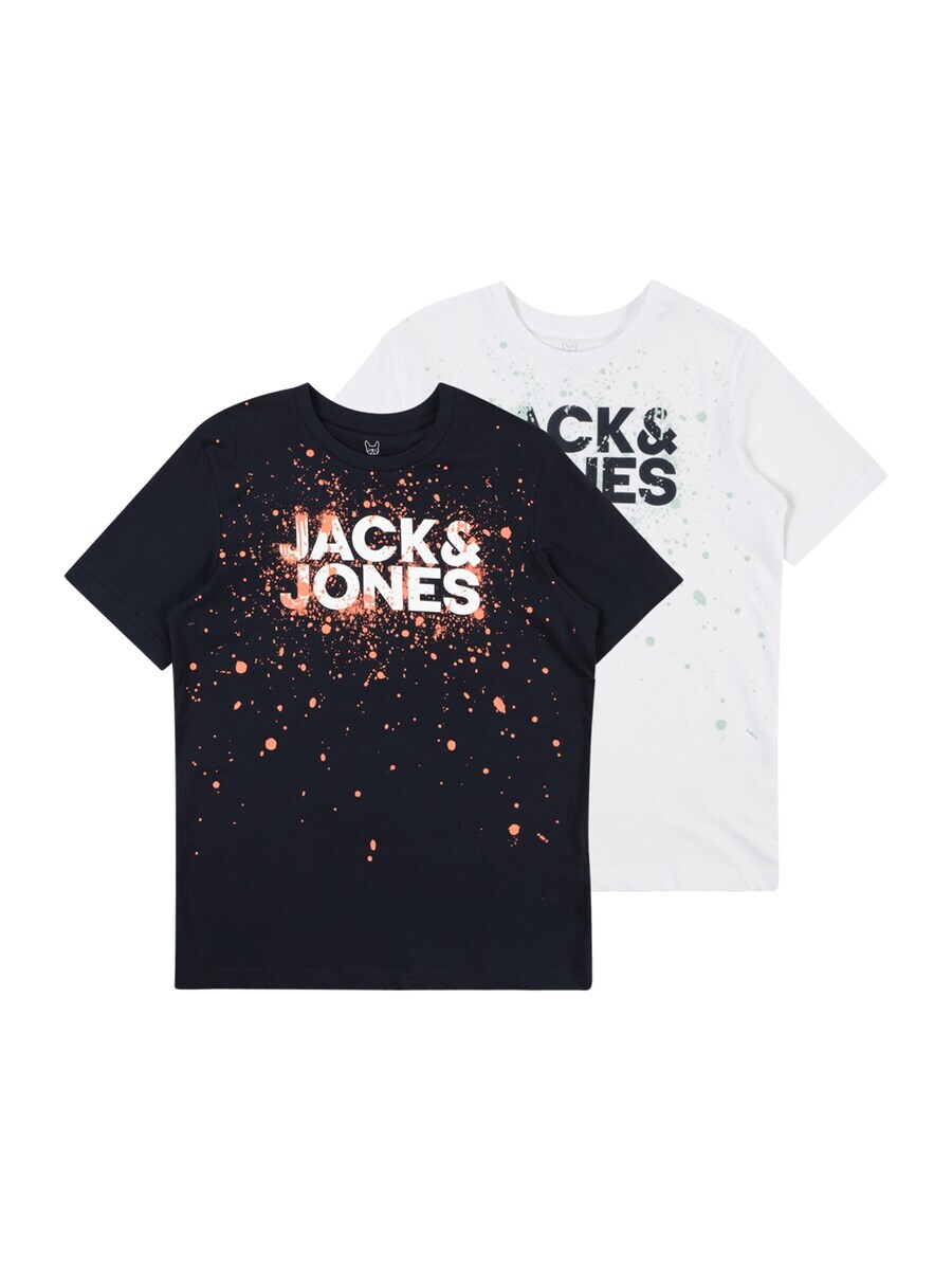 

Футболка Jack & Jones Junior Shirt JCOSPLASH, цвет marine blue/white