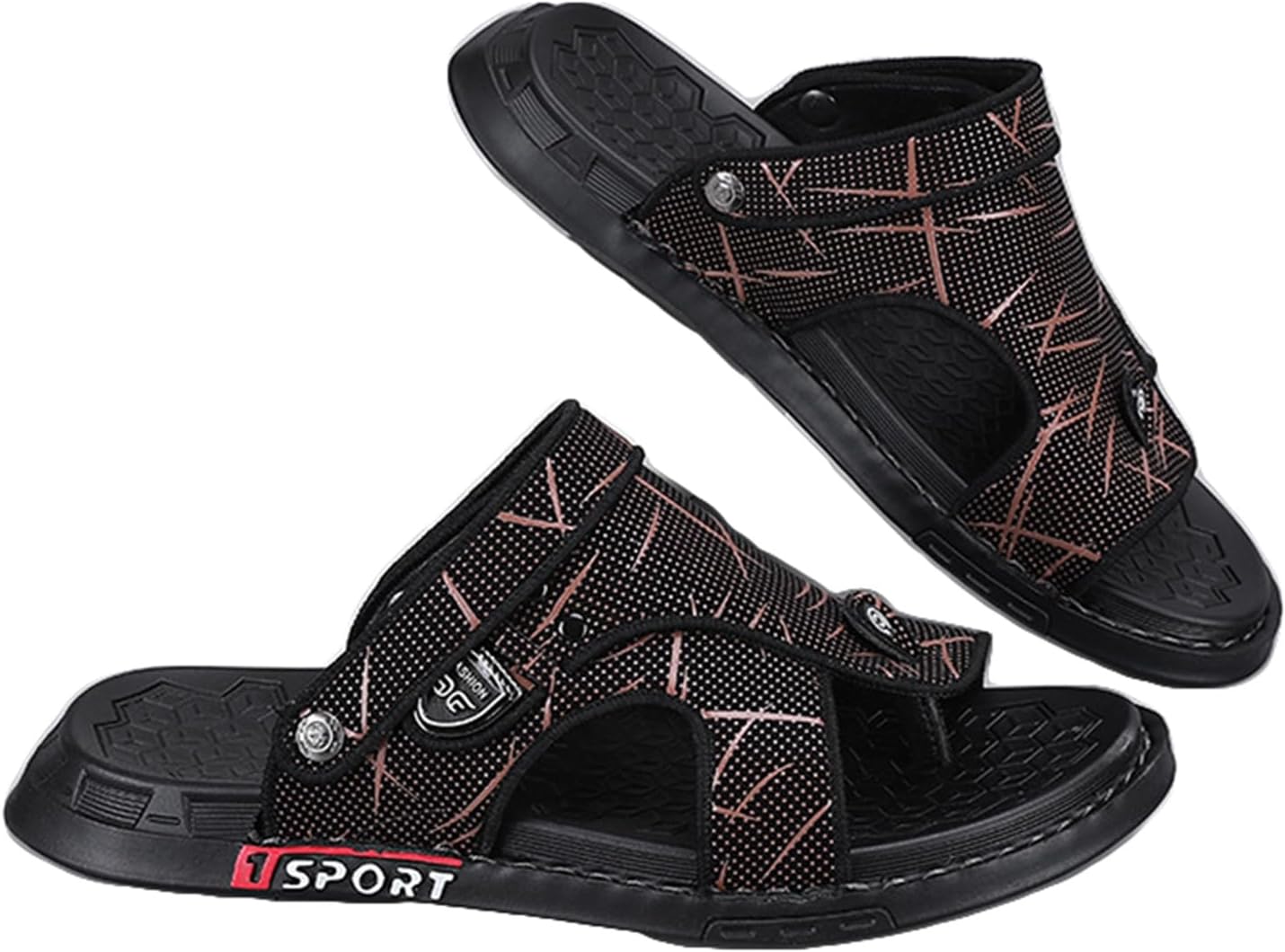 

Летние ортопедические пляжные сандалии WCXTY для мужчин, легкие шлепанцы при Hallux Valgus, тапочки при подошвенном фасците для больших и согнутых пальцев, для облегчения боли, коричневый