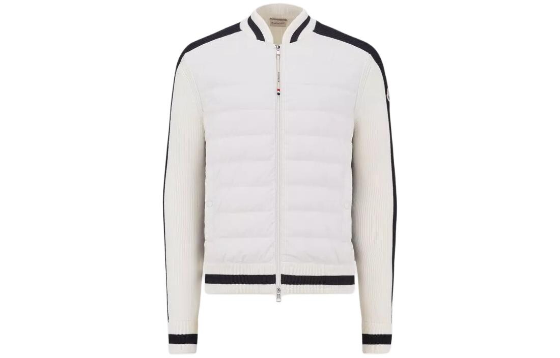 

Пуховик мужской белый Moncler