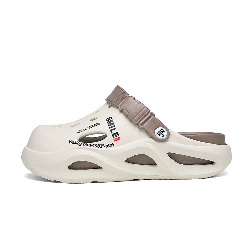 

NANJIREN Клоги мужские бежевые, цвет Beige