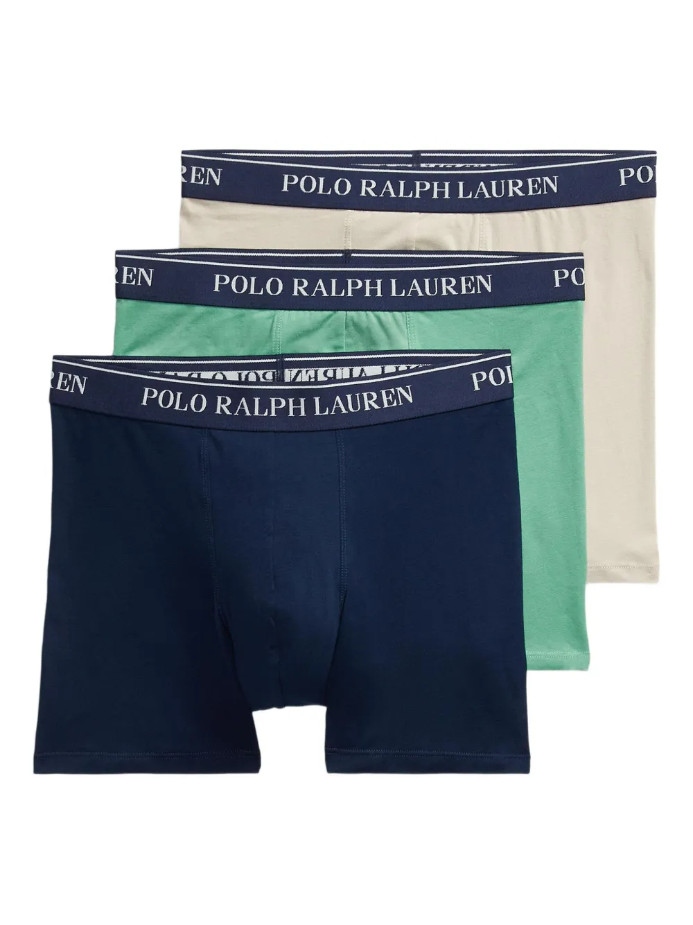 

Комплект из трех боксеров с логотипом POLO RALPH LAUREN, синий