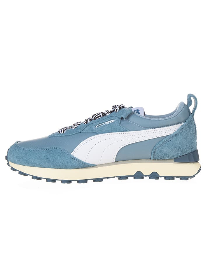 

Кроссовки на шнуровке Puma, цвет blau/weiß