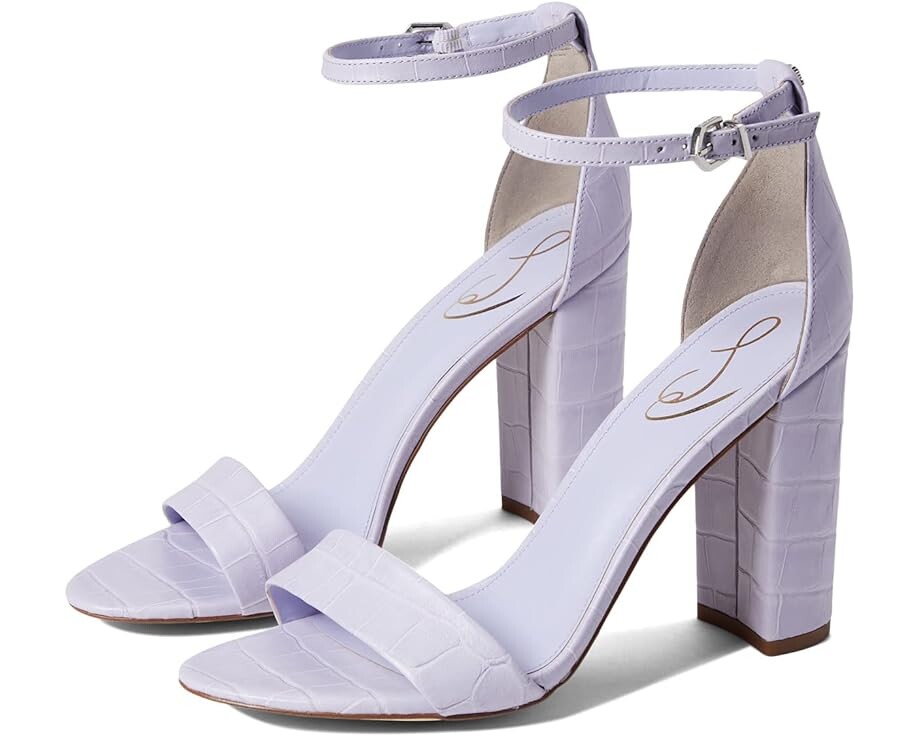 

Туфли Sam Edelman Yaro Ankle Strap Sandal Heel, цвет Lilac
