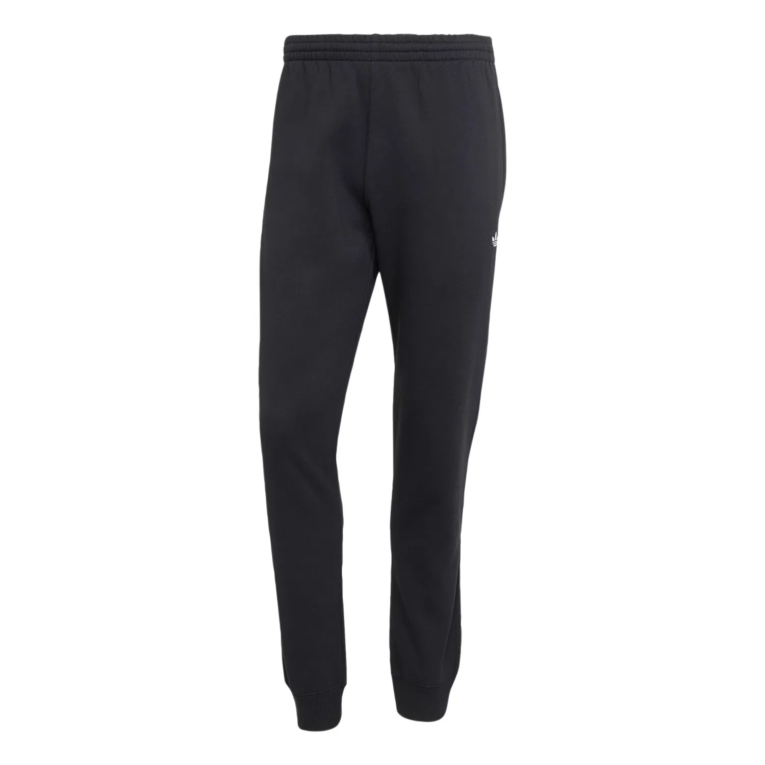 Зауженные брюки Adidas Originals Trefoil Essentials черного цвета