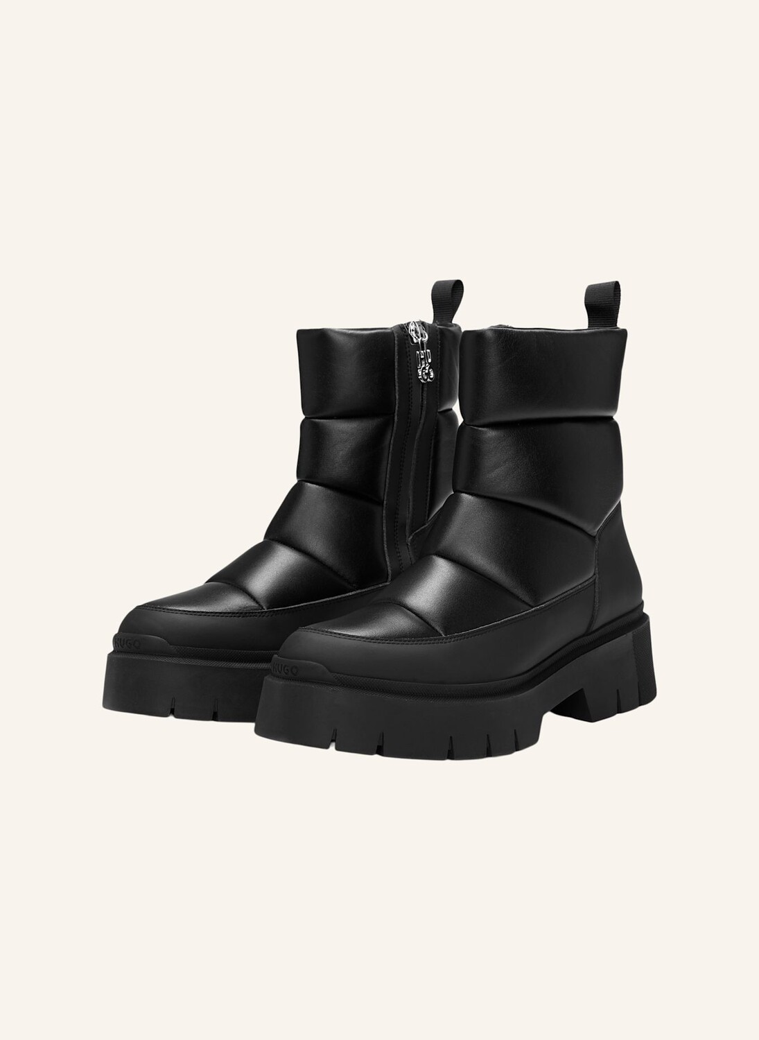 

Ботинки kris_bootie_napu HUGO, черный