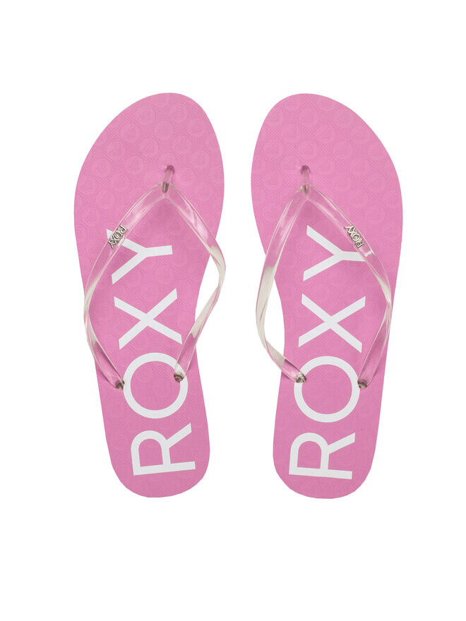 

Шлепки Roxy, прозрачный