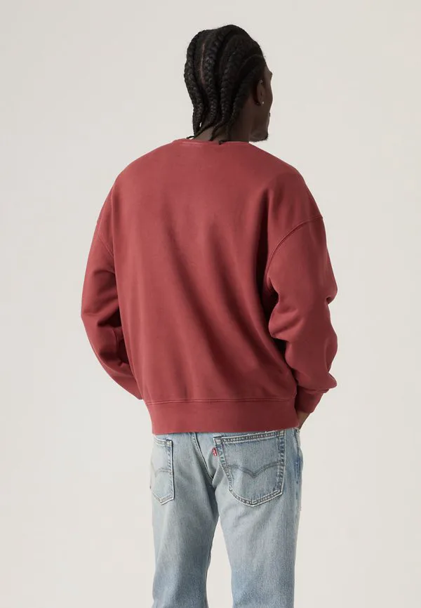 Свободная толстовка с графическим принтом Levi'S, Alt Prep Applique 2 Oxblood — фото 2