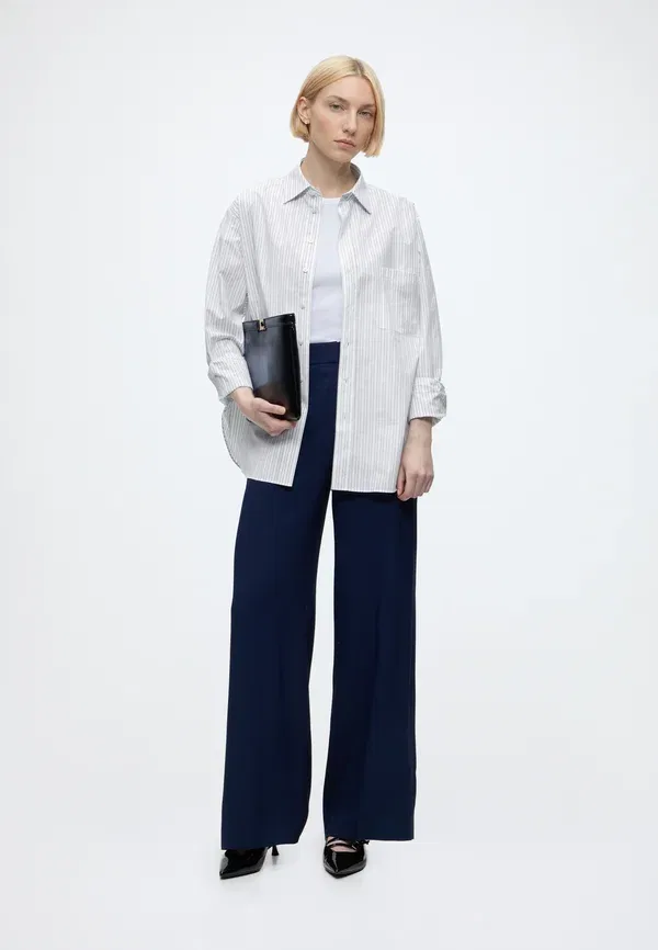 Блуза Saturday button down Boss, светло-сиреневый — фото 2